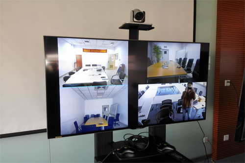 高清視頻會議效果顯示 高清視頻會議效果顯示