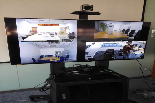 高清視頻會議效果顯示 高清視頻會議效果顯示